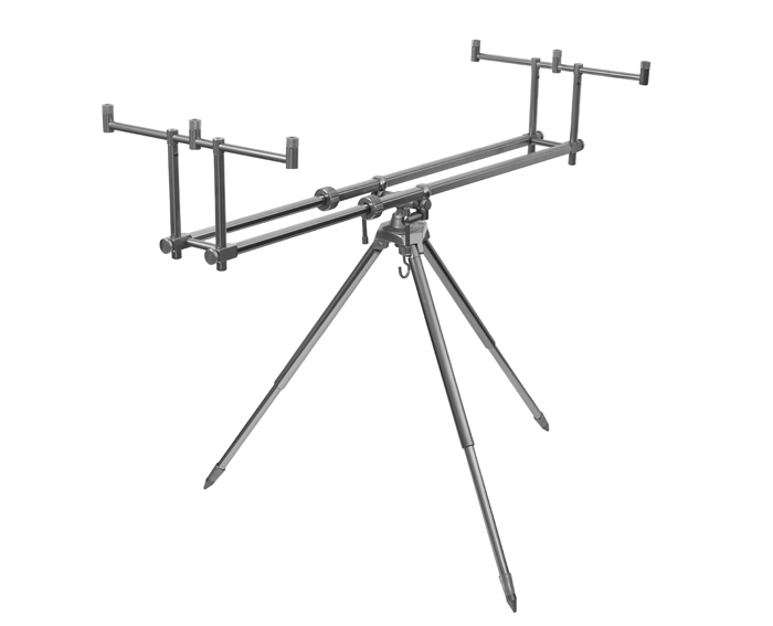 Tripod Delphin TPX3 Silver na 3 wędki