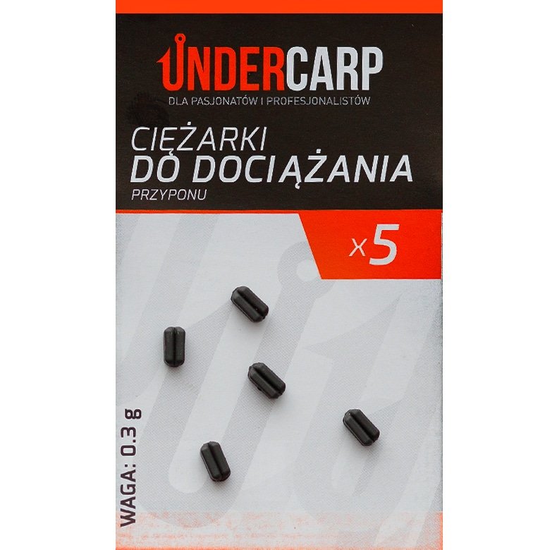 UnderCarp Ciężarki do dociążania przyponu 0.3 g