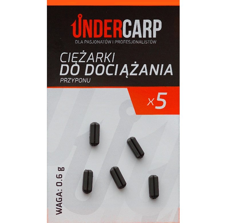 UnderCarp Ciężarki do dociążania przyponu 0.6 g