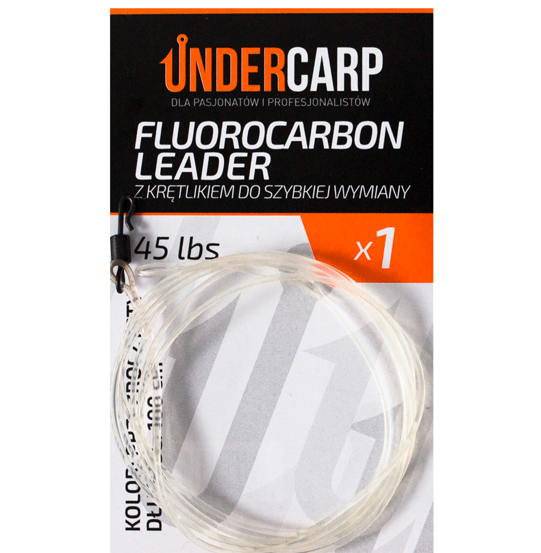 UnderCarp Fluorocarbon Leader 45 lbs / 100 cm