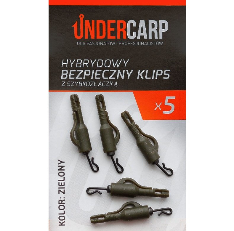 UnderCarp Hybrydowy bezpieczny klips z szybkozłączką