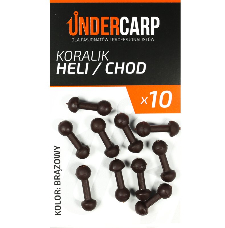 UnderCarp Koralik Heli/Chod – brązowy