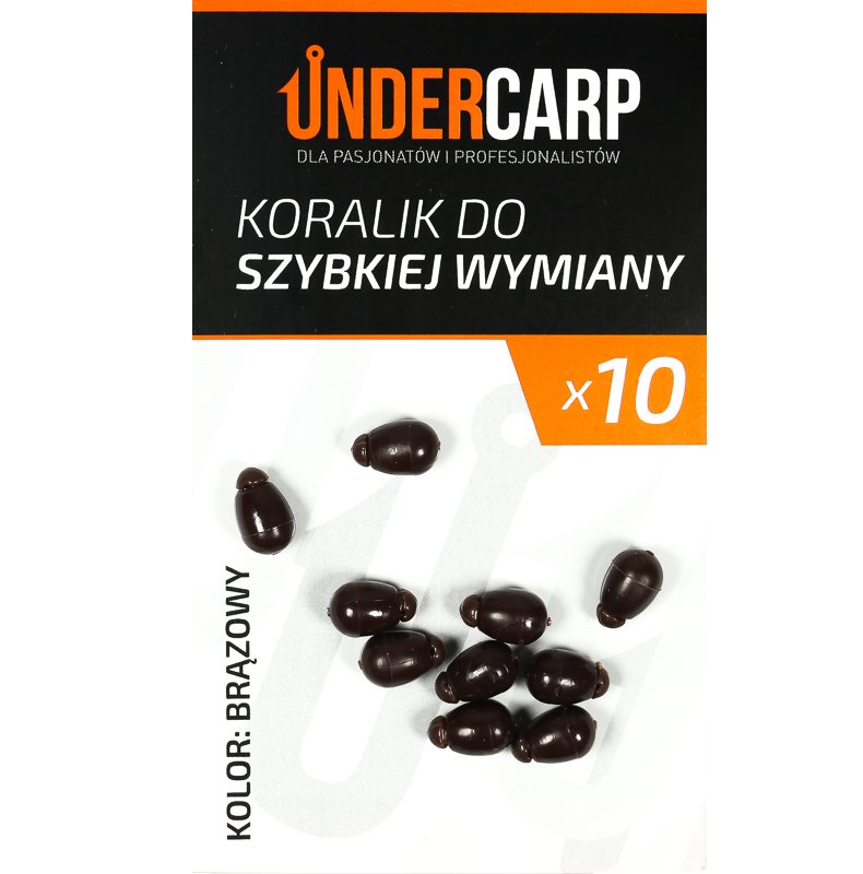 UnderCarp Koralik do szybkiej wymiany – brązowy