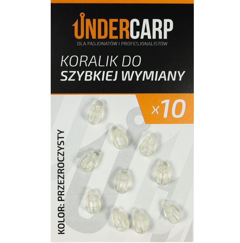 UnderCarp Koralik do szybkiej wymiany – przezroczysty