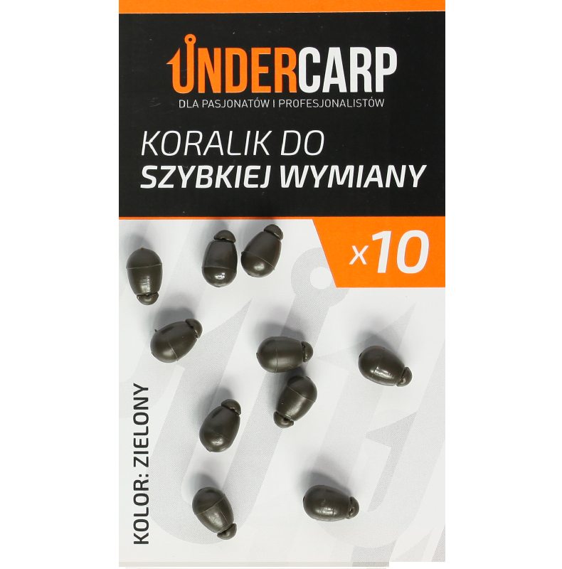 UnderCarp Koralik do szybkiej wymiany – zielony