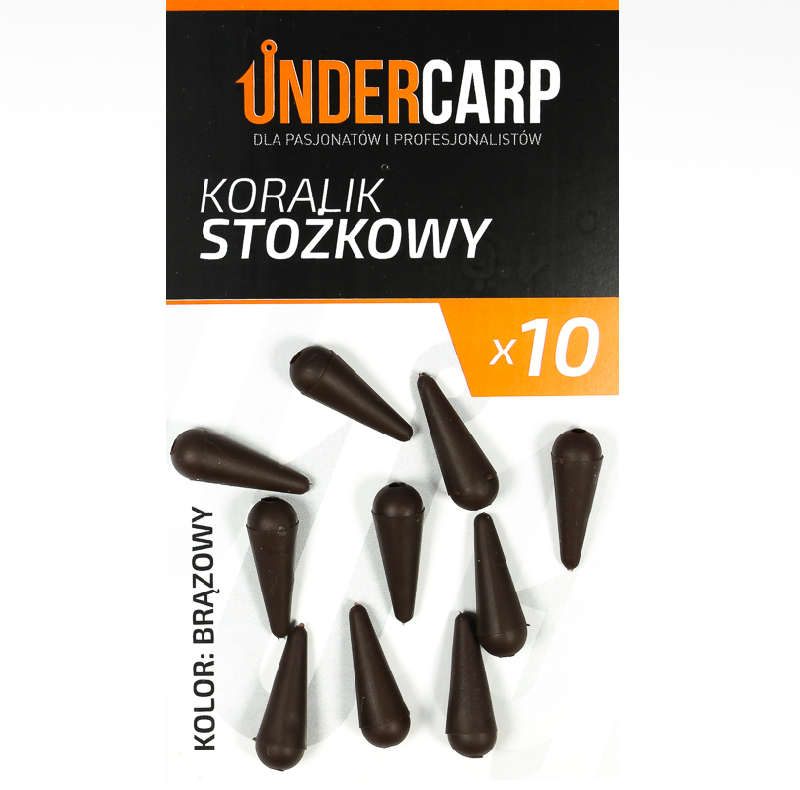 UnderCarp Koralik stożkowy – brązowy