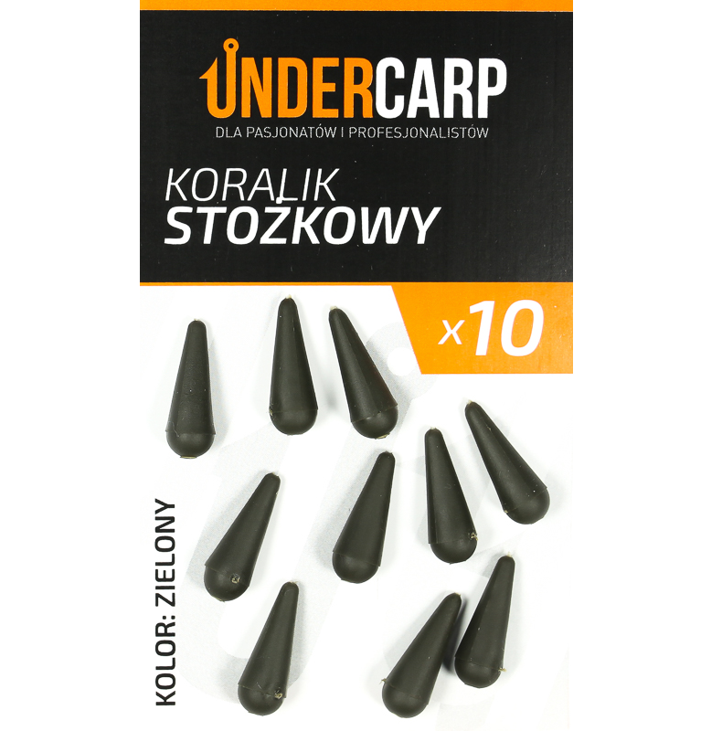 UnderCarp Koralik stożkowy – zielony