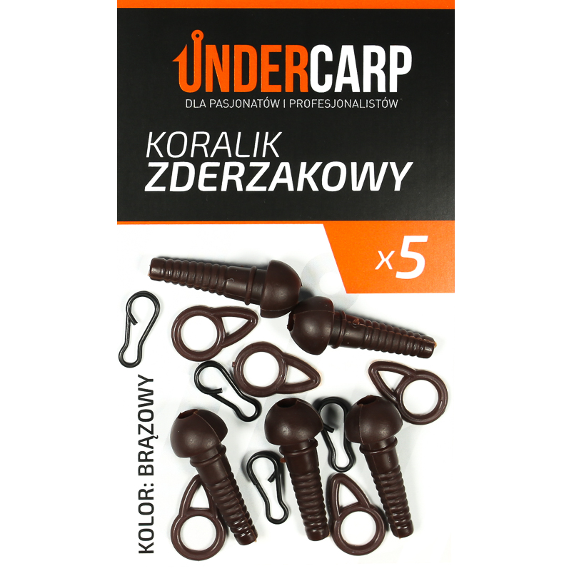 UnderCarp Koralik zderzakowy – brązowy