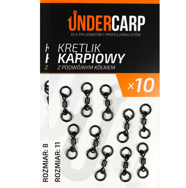 UnderCarp Krętlik karpiowy z podwójnym kółkiem – 11