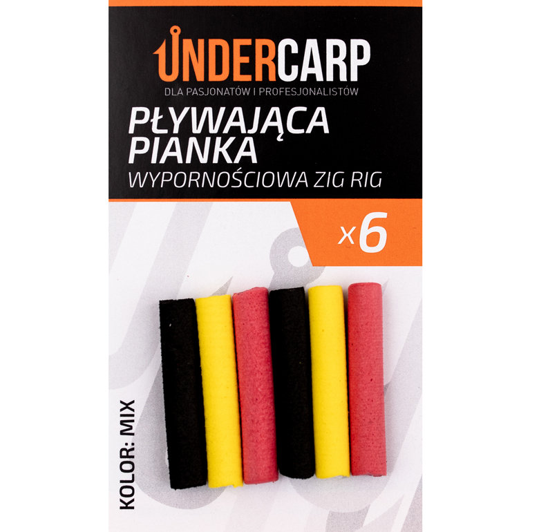 UnderCarp Pływająca pianka wypornościowa Zig Rig -mix