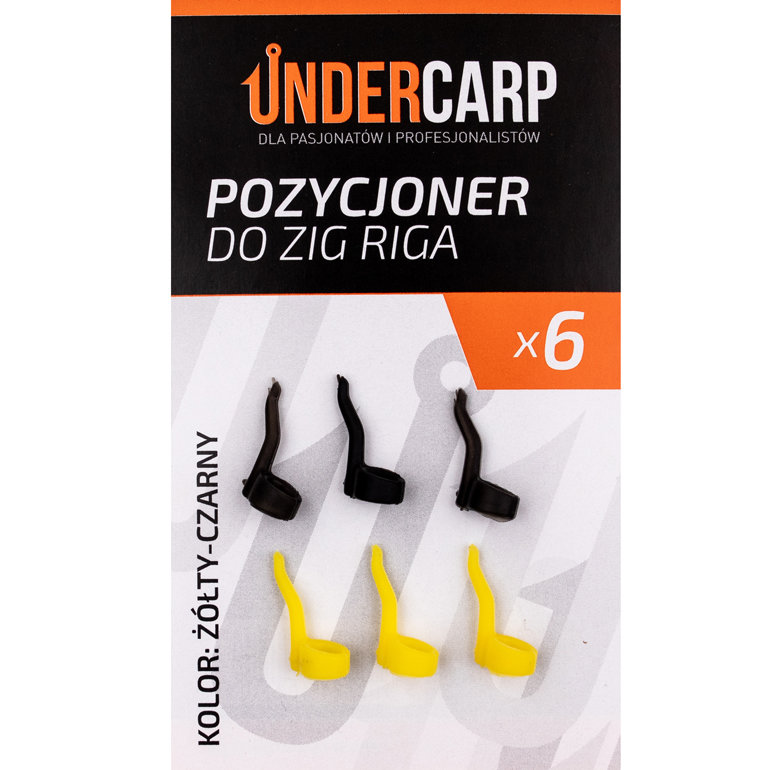 UnderCarp Pozycjoner do Zig Riga – żółty-czarny