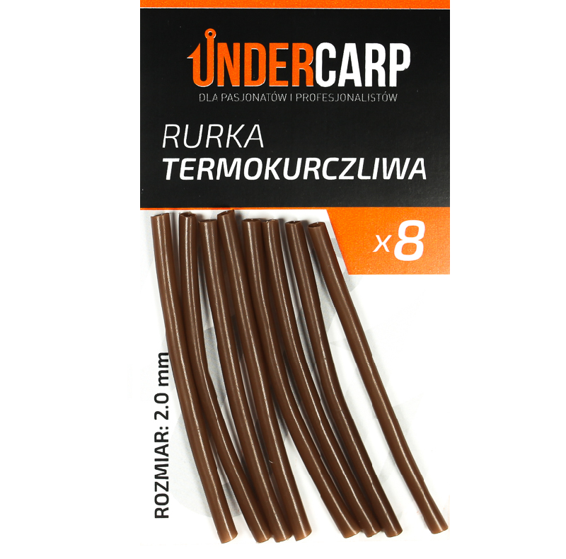 UnderCarp Rurka termokurczliwa brązowa 2