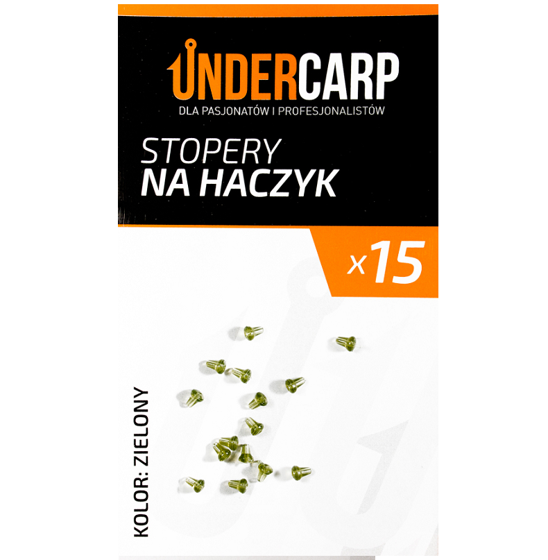 UnderCarp Stopery na haczyk – zielone