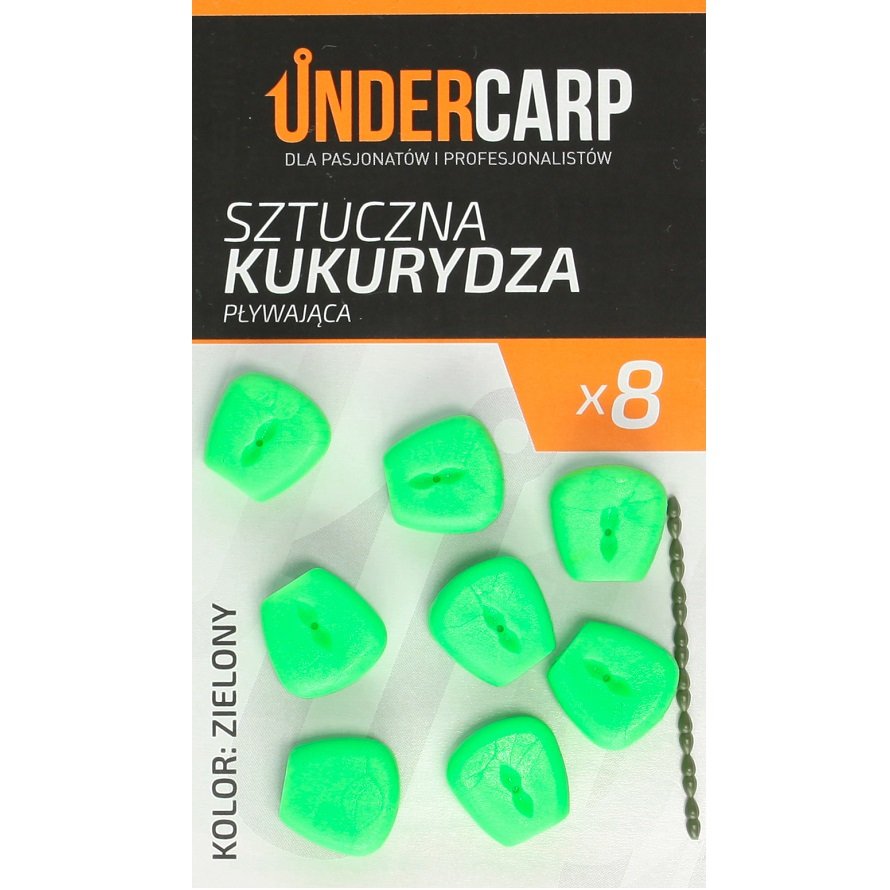 UnderCarp Sztuczna kukurydza pływająca – zielona