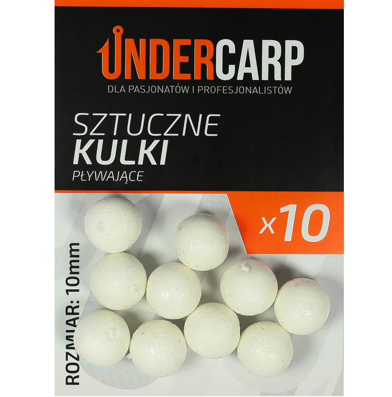 UnderCarp Sztuczne kulki pływające białe