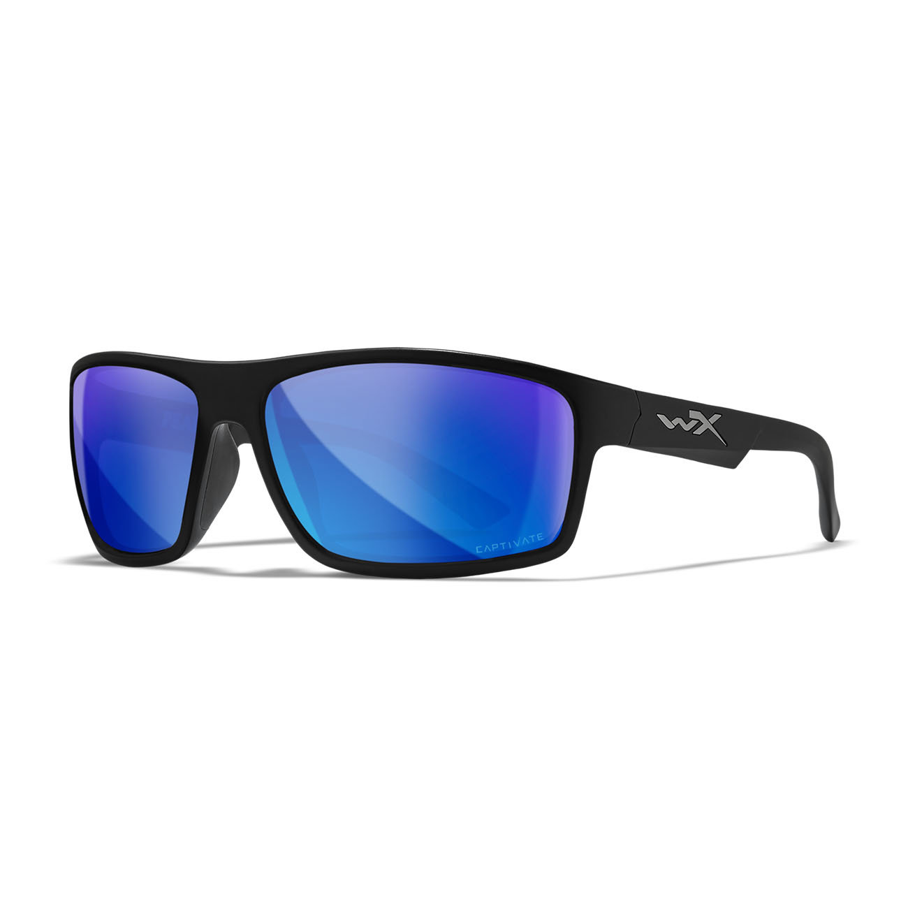 Wiley X – PEAK Captivate Pol Blue Mirror Grey Matte Black Frame