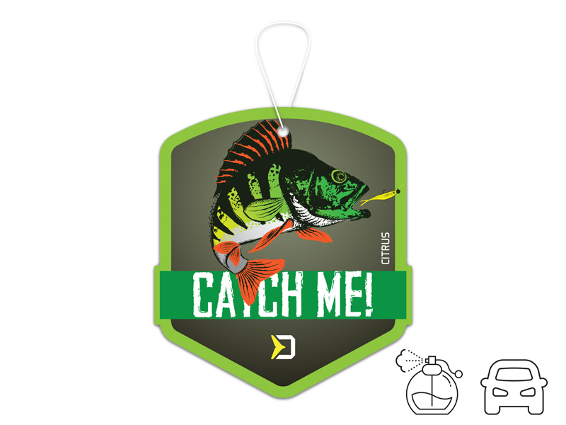 Zapach samochodowy Delphin CatchME! OKOŃ Citrus