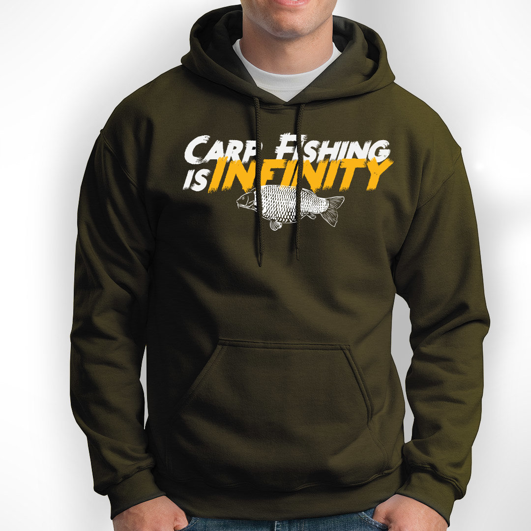 Bluza CARP FISHING IS INFINITY – Khaki – M