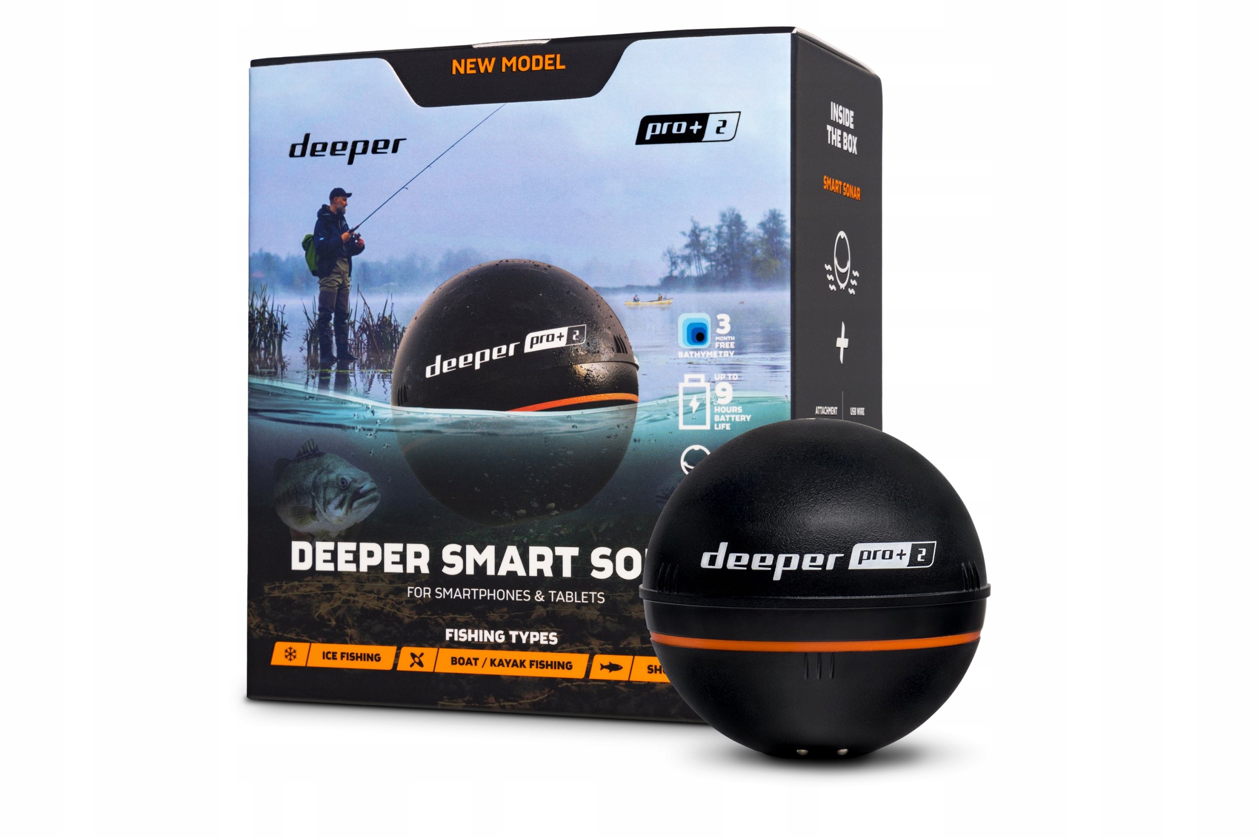 Deeper Smart Sonar PRO+  2 Echosonda