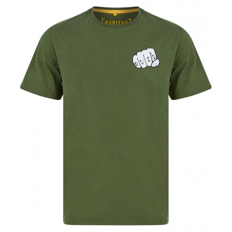 Navitas Tshirt Knuckles Tee Green L