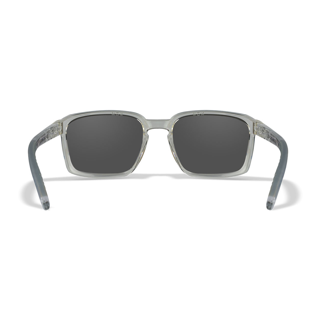 ALFA-Captivate-Polarized-Blue-Mirror-Smoke-Grey-Gloss-Clear-Crystal-Frame-Okulary-Polaryzacyjne