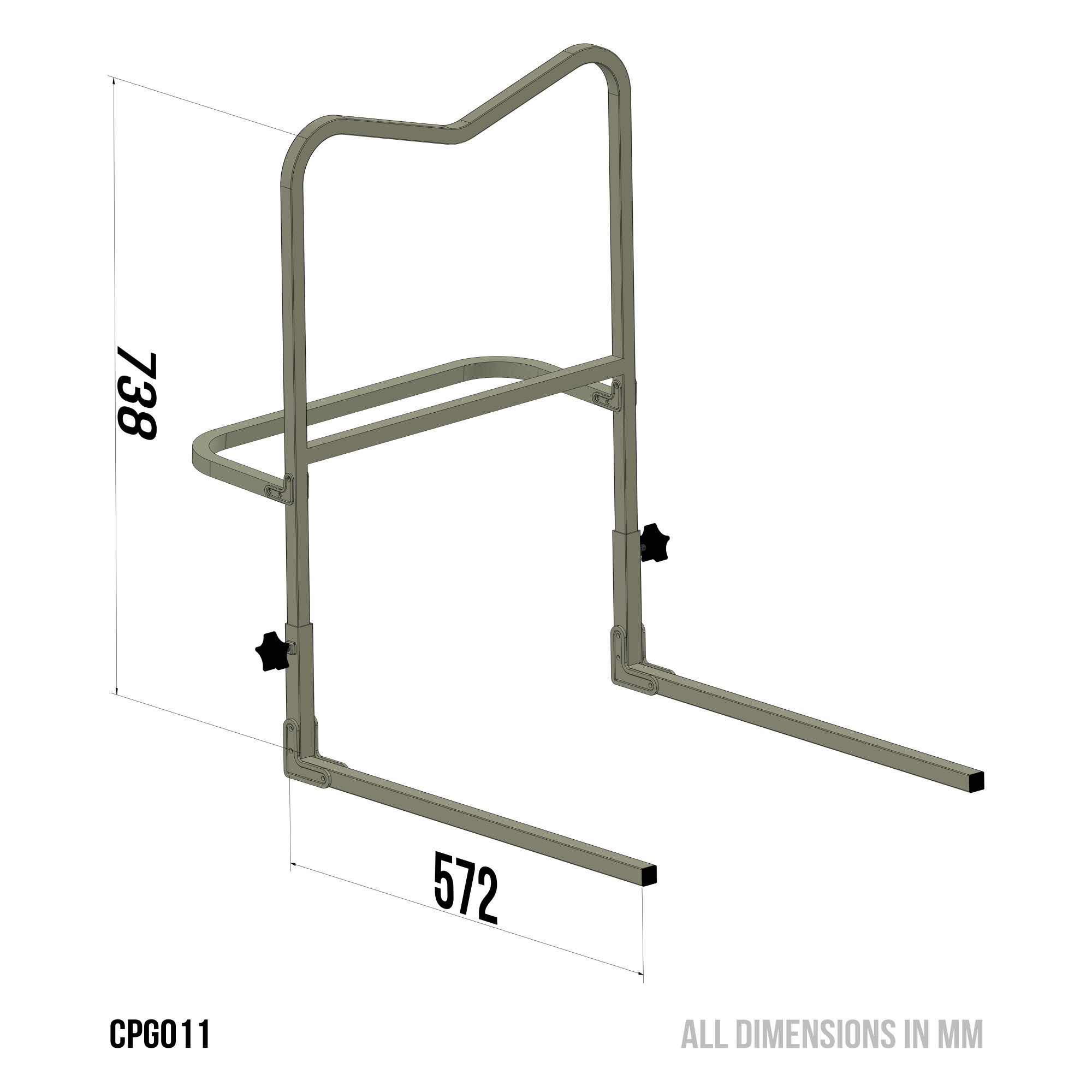 CARP-PORTER-Front-Bar-with-Front-Arm-CPG011-2