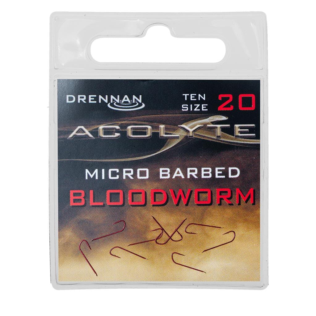 ACOLYTE BLOODWORM Haczyki Drennan 10szt.