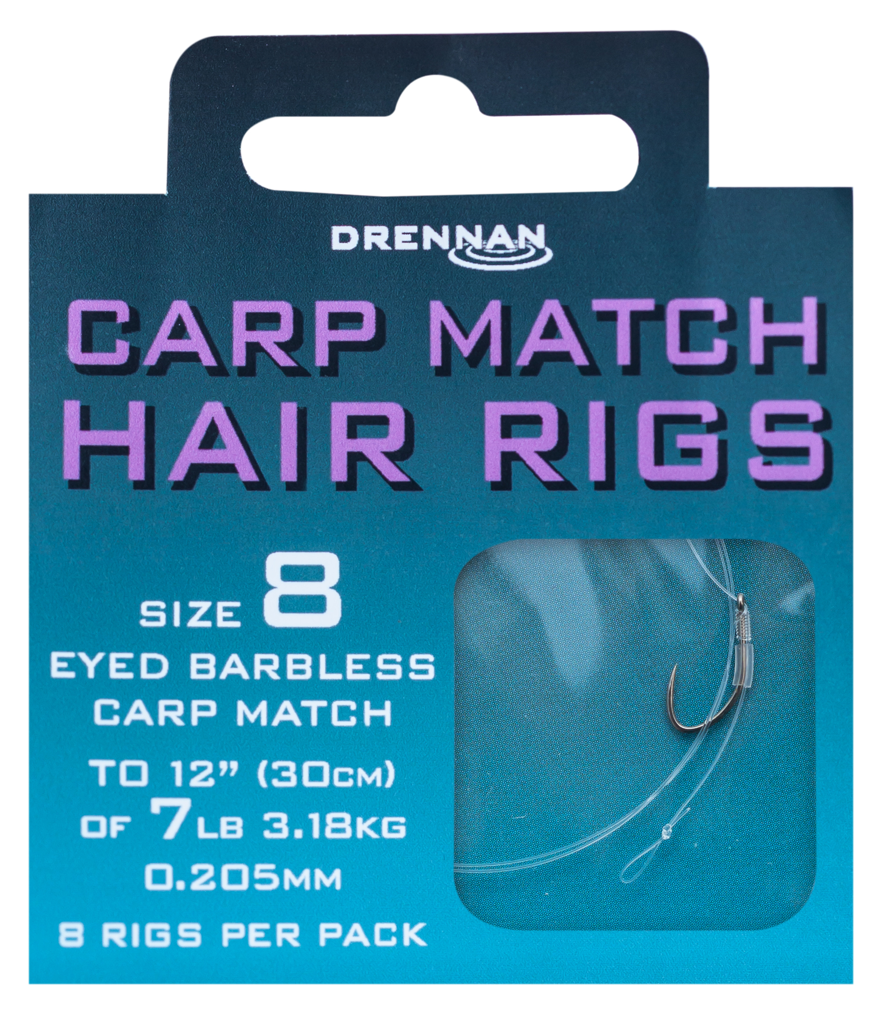 CARP MATCH HAIR RIGS Przypon Drennan