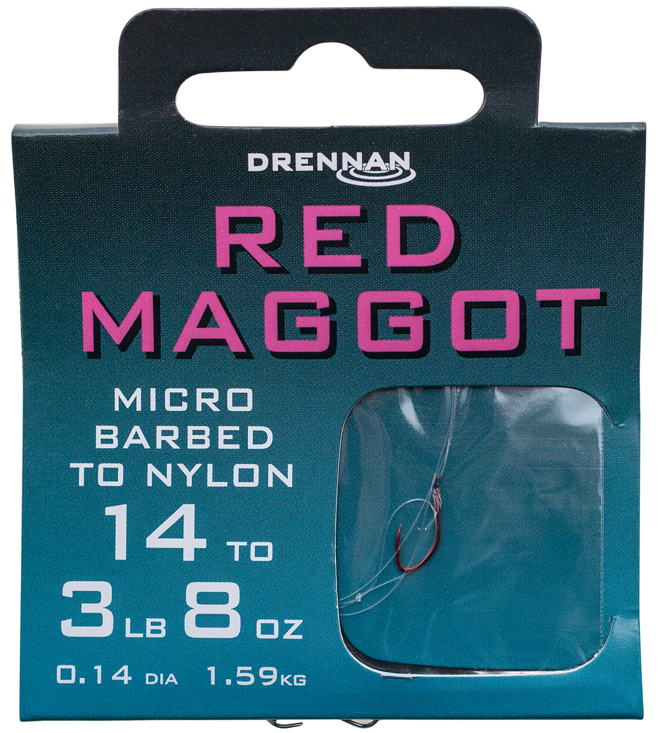 Gotowe Przypony RED MAGGOT Drennan