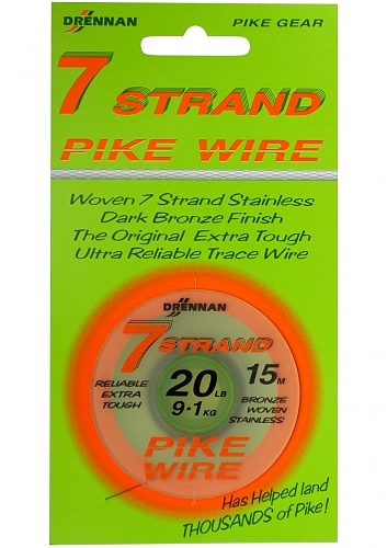 Linka Stalowa 7 Strand Pike Wire 15mt Drennan