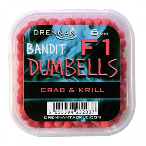 Pellet Method DUMBELLS F1 6mm Crab&Krill Drennan Kod: TBFD06CK