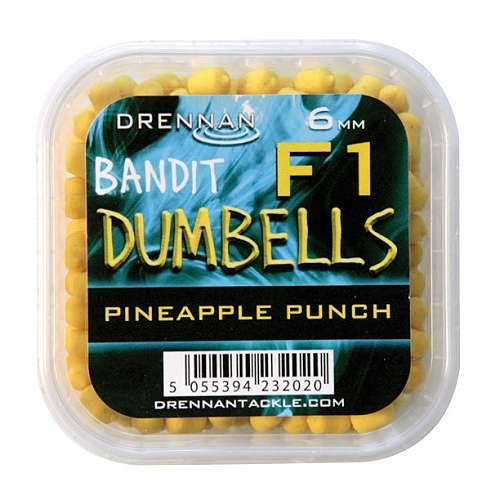 Pellet Method DUMBELLS F1 6mm Pineapple Drennan Kod: TBFD06PP