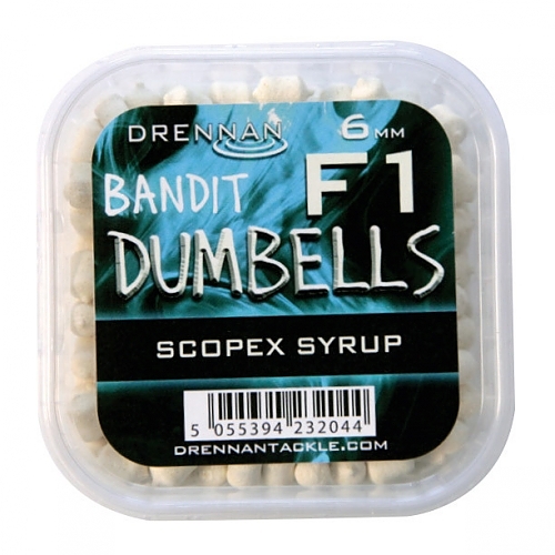 Pellet Method DUMBELLS F1 6mm Scopex Drennan Kod: TBFD06SS