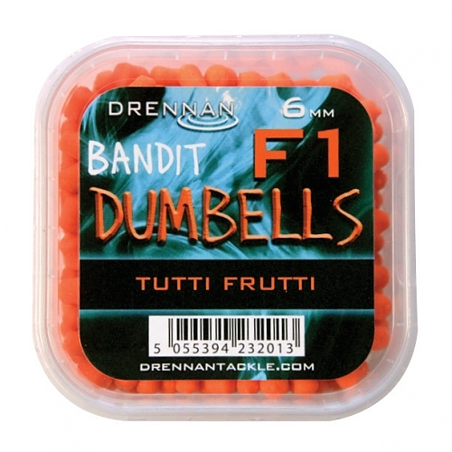 Pellet Method DUMBELLS F1 6mm Tutti Frutti Drennan Kod: TBFD06TF