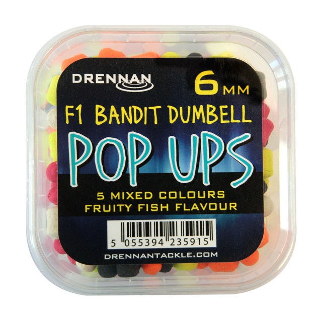 Pellet POP-UP DUMBELL MIX F1 6mm  Drennan TBPUF06MFF