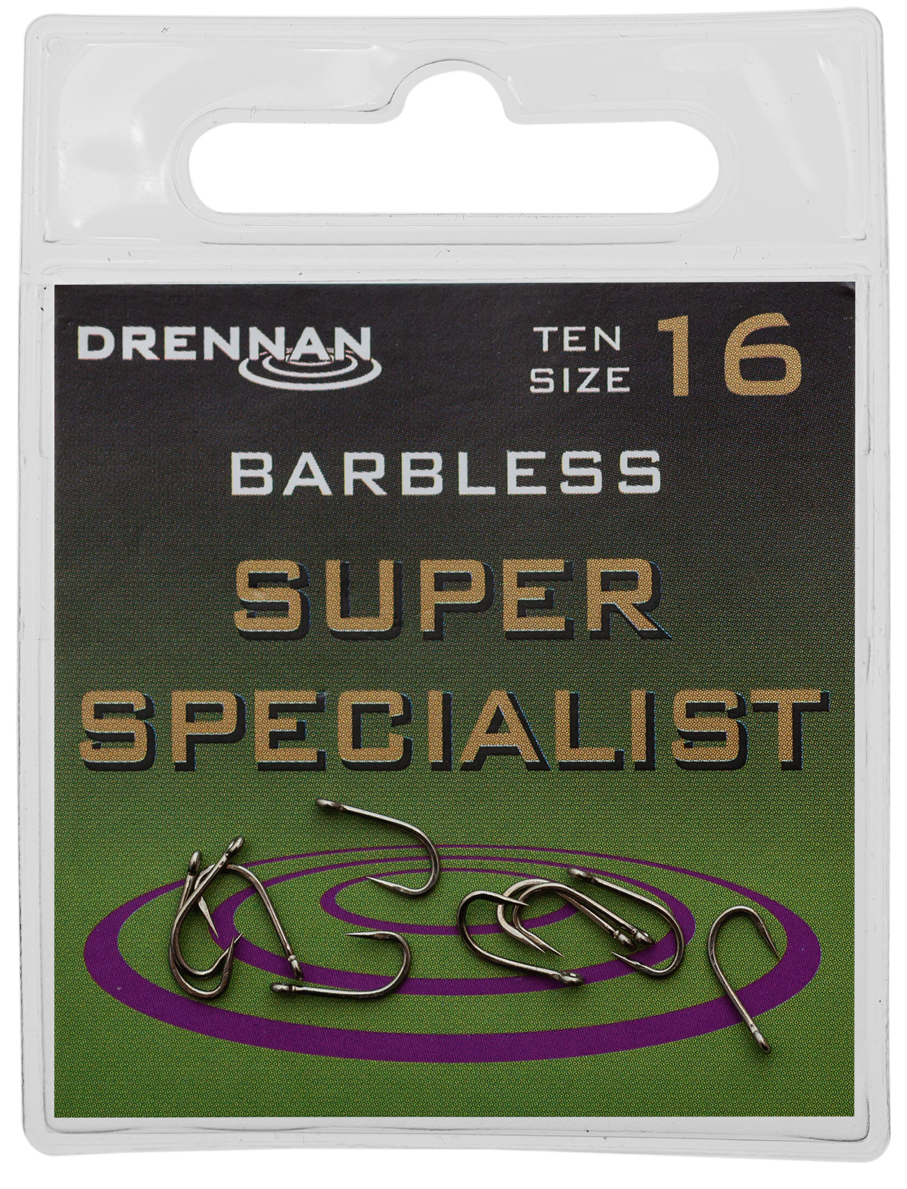 SUPER SPECIALIST Barbless Haczyki Drennan 10szt.