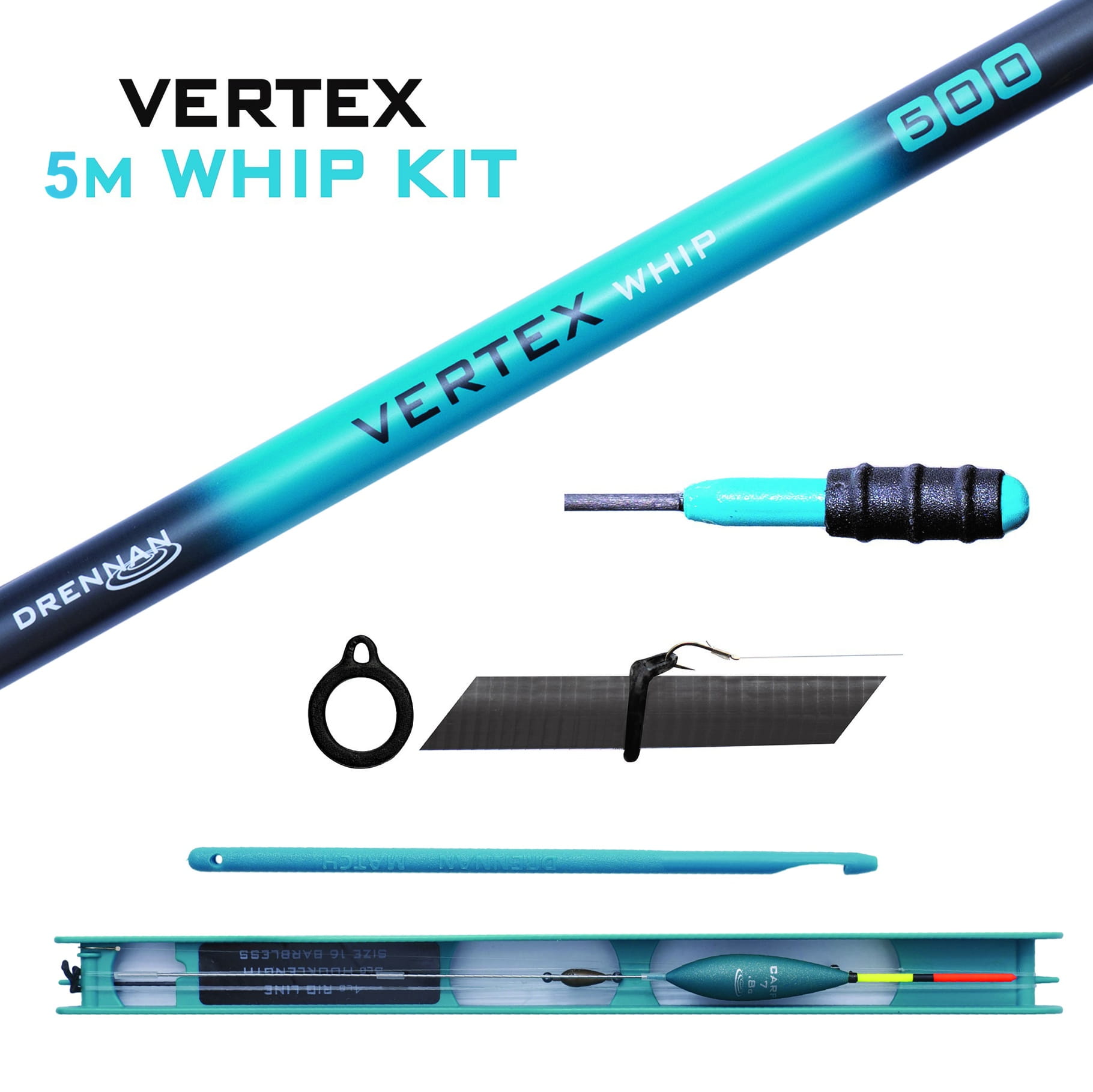 Zestaw VERTEX WHIP KIT 5m Wędka Drennan Kod: PWAA05