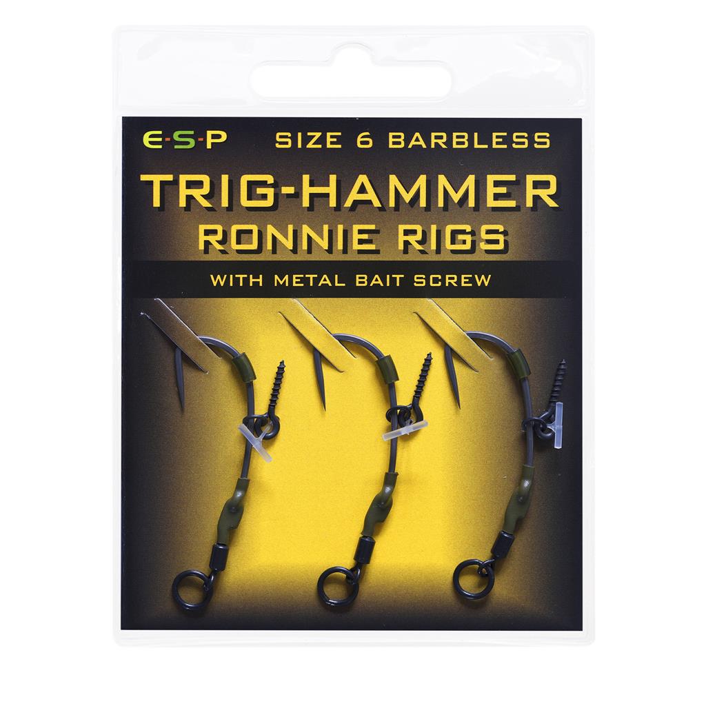 Przypony TRIG-HAMMER RONNIE RIGS ESP Barbless