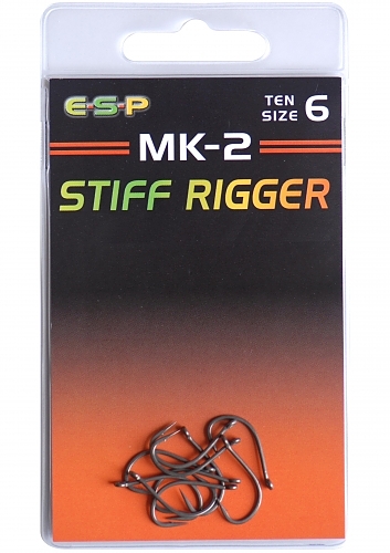 RAPTOR STIFF RIGGER MKII Haczyki ESP 10szt.