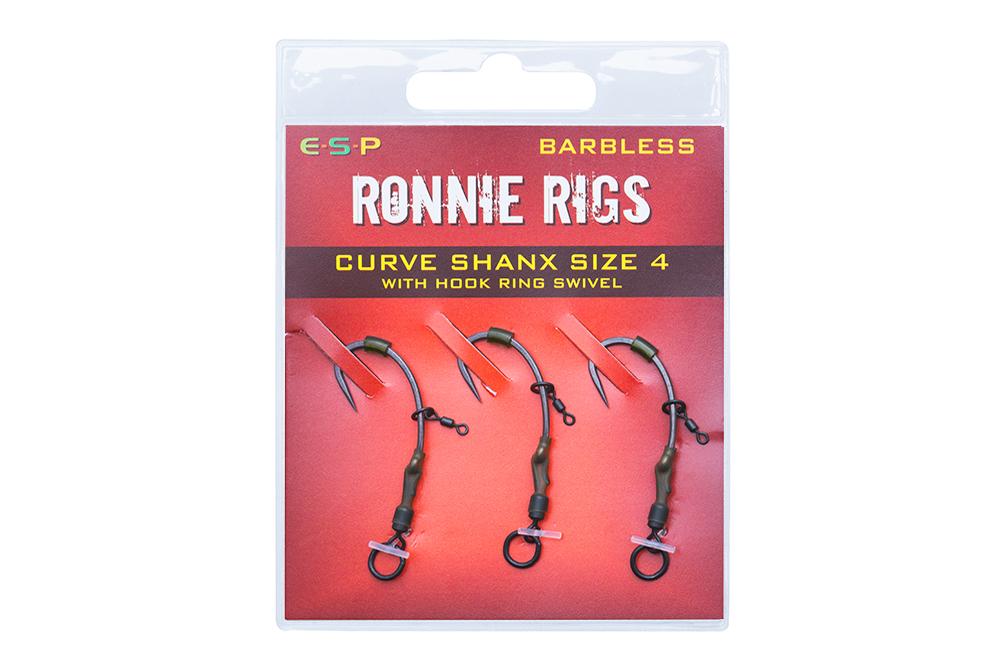 RONNIE RIGS BARBLESS Haczyki 3szt. ESP