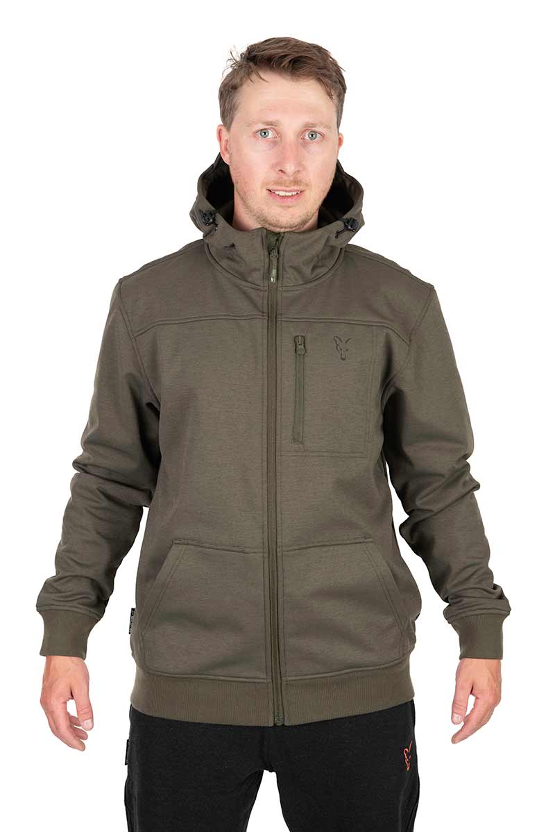 Fox-Collection-Soft-Shell-Jacket-Green-Black-1