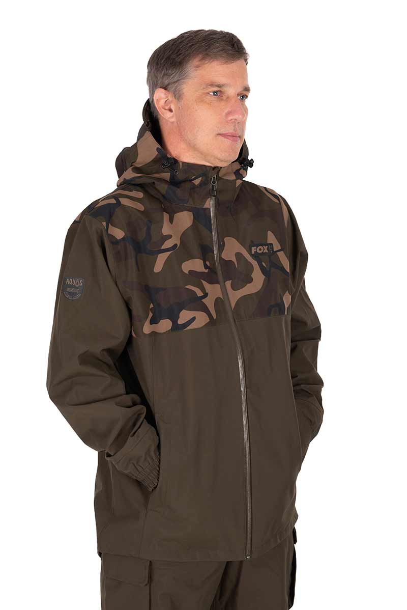 Fox RS25K Jacket – Khaki/Camo – Fox RS25K Khaki / Camo Std Jacket – L – CFX400