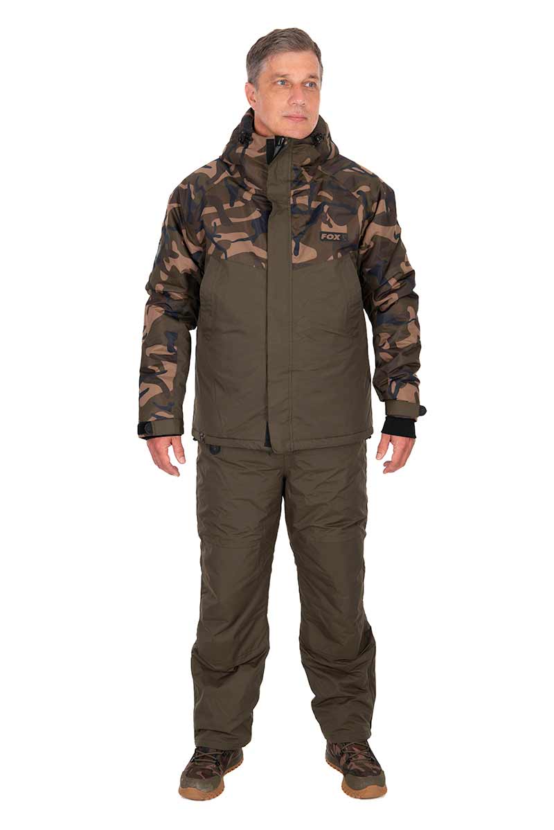 Fox Wintersuit – Camo/Khaki – Fox Khaki / Camo wintersuit – 3XL – CFX368