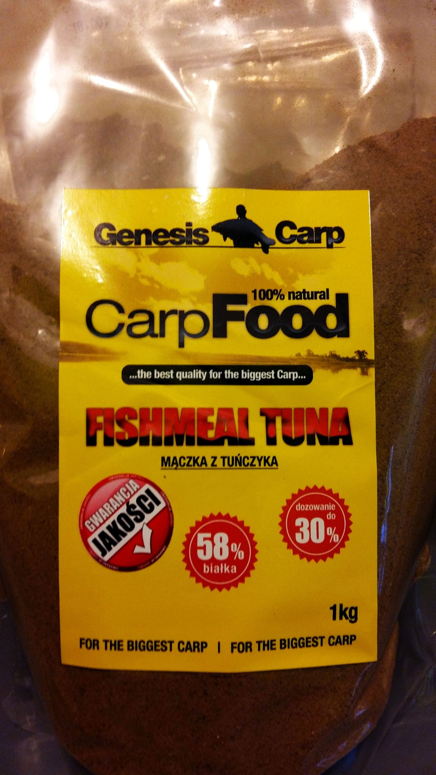 GENESIS CARP Mączka z tuńczyka 58% 1kg