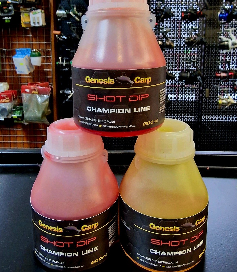 GENESIS-CARP-SHOT-DIP-CHAMPION-LINE-SPICE-KRILL-SQUID-OCTOPUS-200ML-Genesis-Carp-DipyBoosteryPrzynetyZanety-1