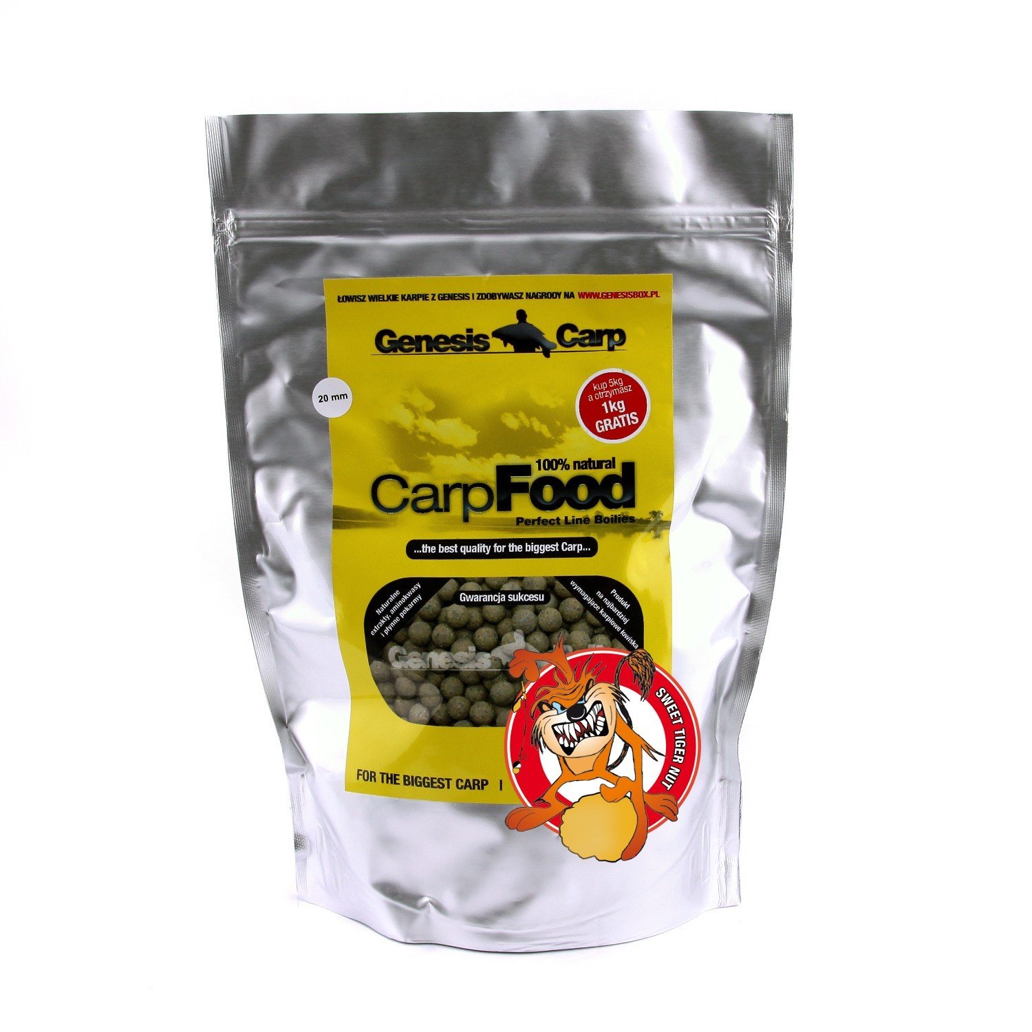 GENESIS-CARP-Sweet-Tiger-Nuts-20mm-1kg-Genesis-Carp-Kulki-proteinowe-zanetowePrzynetyZanety-2