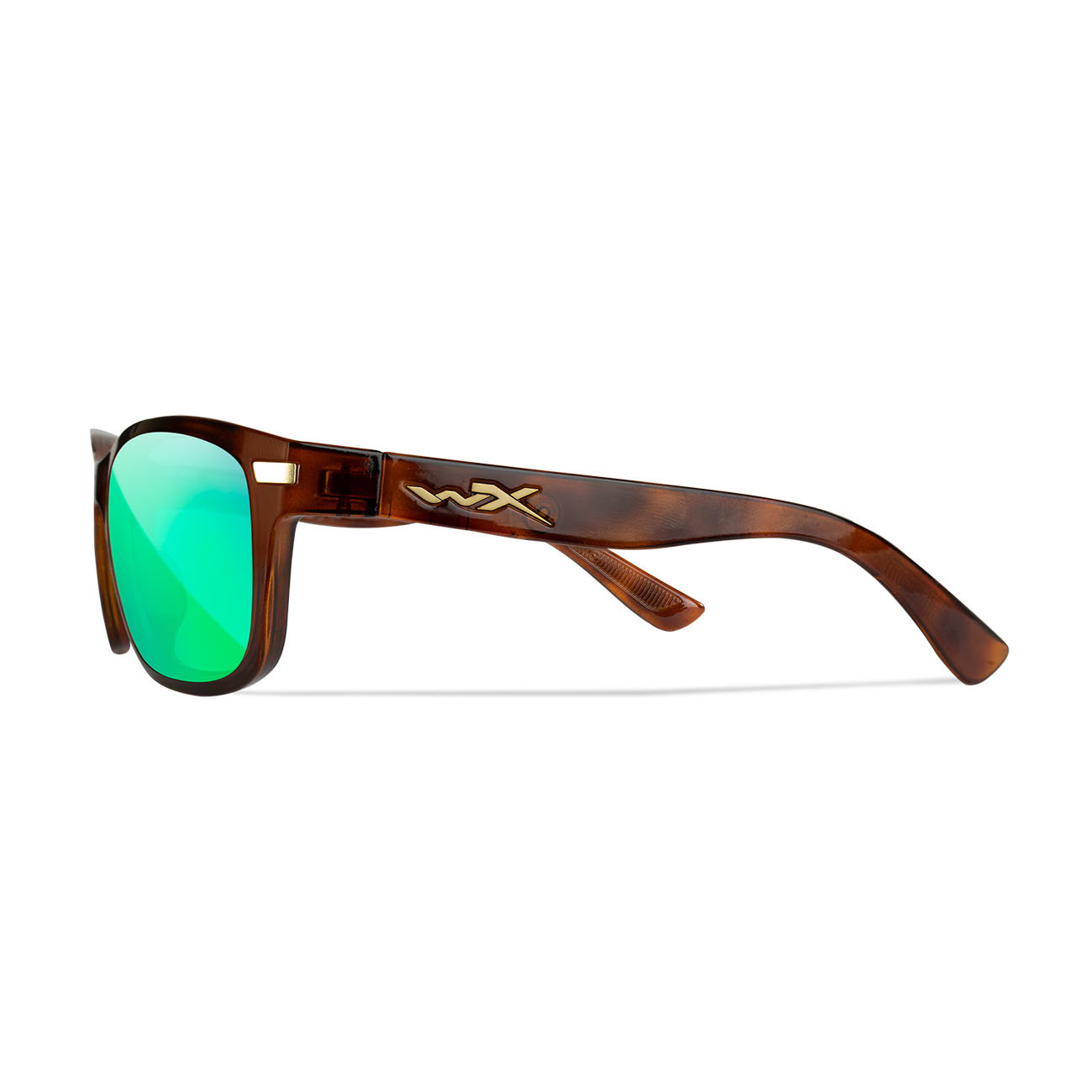 HELIX-Captivate-Polarized-Green-Mirror-Amber-Glos-Demi-Frame-Okulary-Polaryzacyjne