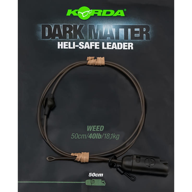 KORDA-Dark-Matter-Leader-Heli-Safe-Weed-40lb-50cm-KSZ74-4