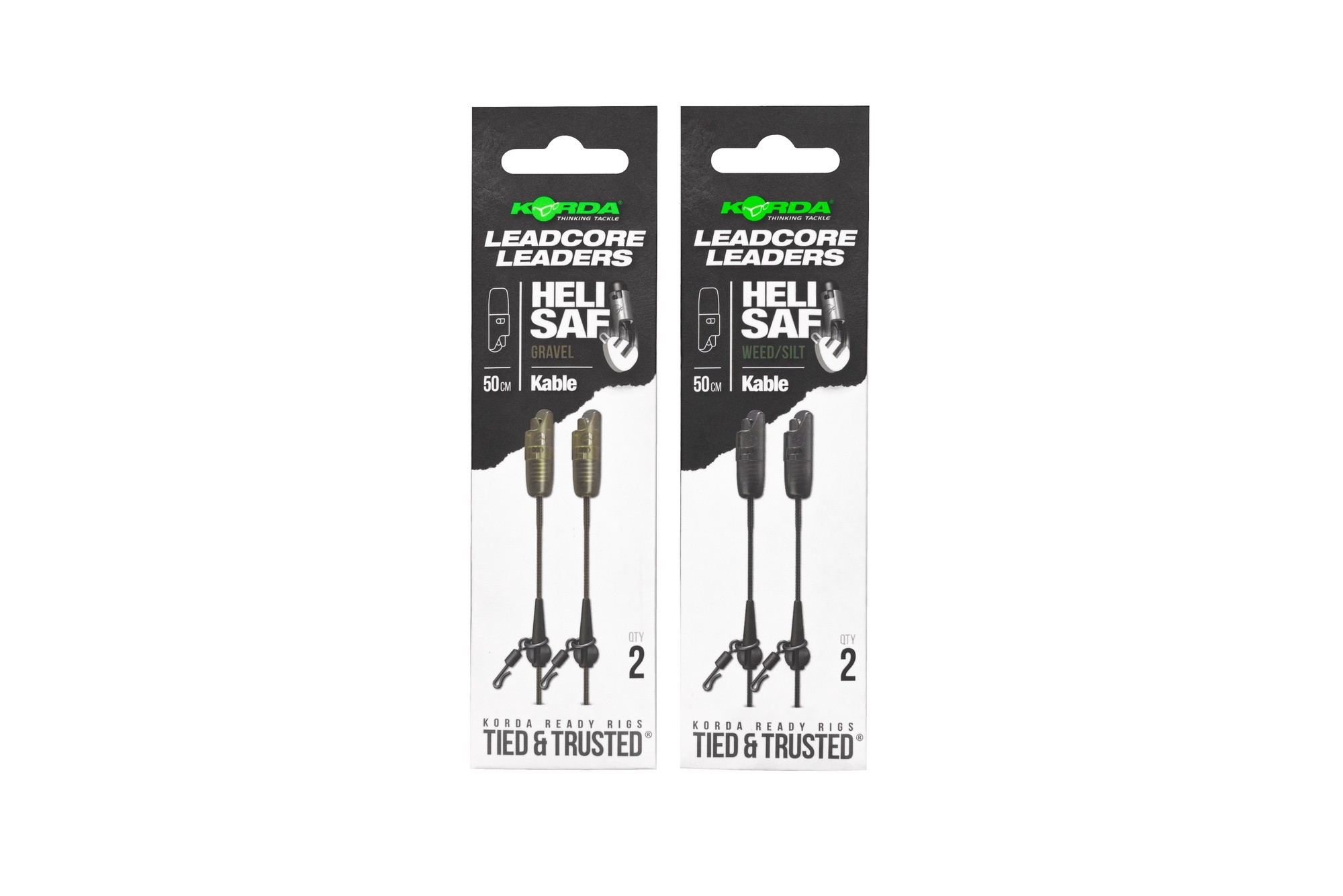 KORDA-Kable-Leadcore-Leader-Heli-Safe-Weed-50cm-KLL006-2