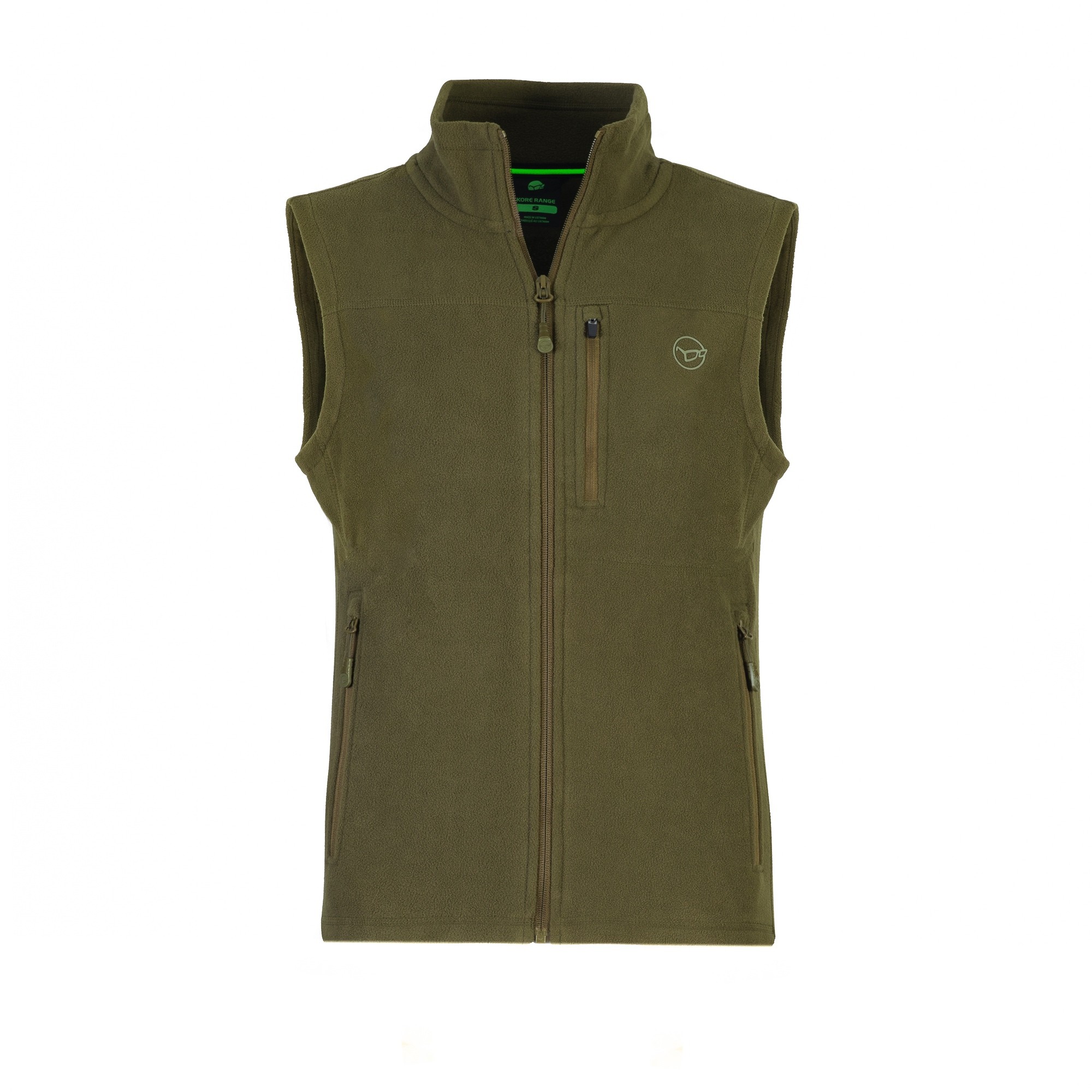 KORDA-Kore-Fleece-Gilet-Olive-S-KCL594-2